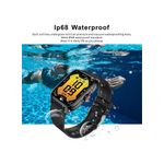 Fashion Smart Watch Bluetooth-compatible Calling Heart Rate - Black - image 6