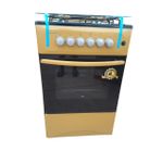 Volcano Gas Cooker/ Oven - 4 Burner - Gold