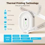 Inkbird Label Maker with Inkless Thermal Printing Bluetooth Sticker Printer - image 3