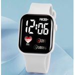 product_image_name-Generic-White Heart Pattern Digital Watch & Accessory Set-3