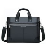 product_image_name-Fashion-Men's Business Briefcase,Diagonal Handbag,Shoulder Bag,Computer Bag - Black-4
