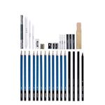 product_image_name-Generic-Professional Sketching Drawing Artist Kit Set Pencils Charcoal Art Tools-2