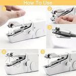 TIMBUTUS Portable Mini Hand Sewing Machine – Quick, Easy, & Wireless Sewing for Home - image 2