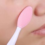 product_image_name-ShebSheb-Soft Silicone Facial Cleansing Brush, Gentle Exfoliating and Massage Tool for Deep Pore Cleaning and Daily Skincare-4