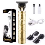 product_image_name-Generic-Rechargeable Electric Hair Clipper -02 -Gold-2