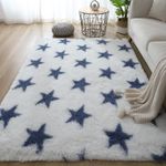 Generic Nordic soft plush carpet, rectangular living room carpet-120 * 200 cm - image 2