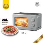 Banana 20L - Microwave Oven With Timer - 700Watts - Silver