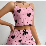 Women’s heart print nightwear 