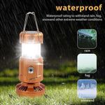 Solar Camping Light, Waterproof Portable LED