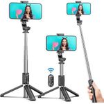 Generic L16 Extra Long 153cm Selfie Stick Tripod with Bluetooth Remote & 360° Rotation - image 3