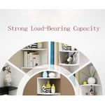 Generic 7-layer Corner Shelf-Storage Rack-Wall Shelf-White - image 7