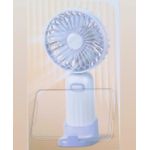 product_image_name-Generic-1pcs × Desktop PowerLand Portable Travel Mini Wedding Hand Fan - USB Type Rechargeable- Pink /Light blue-1