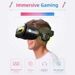 Generic VRPARK J60 Virtual Reality Headset VR Glasses Built-In Headphones For Immersive Experience - image 3