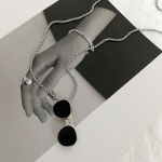 product_image_name-Fashion-ASCENT Hip Hop Sunglasses Necklace - Trendy Silver Pendant Chain for Men & Women -5