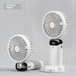 product_image_name-Generic-3-in-1 Handheld Fan with Detachable Base and Phone Holder Portable Foldable Rechargeable Mini Stand Fan - White-4
