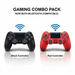 Playstation DualShock 4 Wireless Controller for Multi-colored -Dark combo