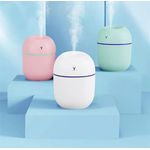 Generic 220ml Mini Cool Mist Diffuser/Humidifier, Nightlight, Portable, USB Power - Pink - image 3