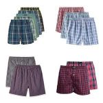 12 Pices of Boxers Short - Multicolored 