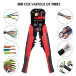 product_image_name-Generic-8-inch Multifunctional Automatic Wire Stripper - for Stripping - Cutting and Crimping Tools-3