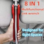 product_image_name-Generic-(8 in 1) Faucet and sink installer, multi-function wrench plumbing tool for-1