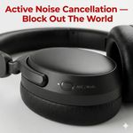 Vodra Original N200 Over-Ear Bluetooth Headphones - Active Noise Cancellation (ANC), Deep Bass, Long Range - Tested Before Delivery - image 2