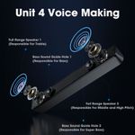 Generic Home Theater Audio System, Bluetooth Speaker, 4D Surround Soundbar, Computer Speaker - image 7