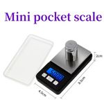 product_image_name-Generic-Portable digital jewelry scale - Mini pocket scale - Weighs 1000 grams - Unit 0.1 grams - High-precision liquid crystal backlit electronic scale - Tool for weighing-6