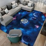 Generic 3D Visual Cartoon Cosmic Planet Living Room Carpet, Size: 40x60cm - image 4