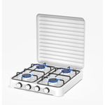 Starlux  Durable - High Quality 4-Burner Table Top Gas Stove - White - image 3