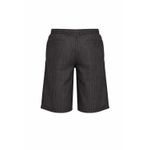 product_image_name-SELECTED-Men Loose Fit Stripe Basic Shorts, Grey-2