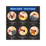 product_image_name-Generic-Handheld Fascia Massage Gun Muscle Relaxation With 4 Heads-8