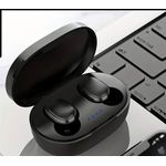 TWS A6S Bluetooth Wireless Earbuds – In-Ear Stereo Earphones with Charging Case (Black) - image 2