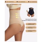 product_image_name-Generic-Lifter Seamless Women High Waist Slimming Panty Tummy Control-Biege-5