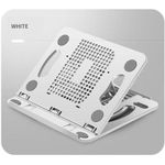Generic Laptop/Tablet Stand, 360 Degree Rotation, Foldable Holder - White - image 5