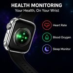 KIROTECH S5000 Smart Watch 7 In 1 Set Bluetooth Call 2.2" HD Display IP67 Waterproof Fitness Watch For Android iOS-Silver - image 4