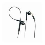 Music Earpiece With Extra Bass - Black