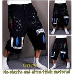 Men jeans 3 quarter 