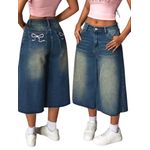 Do Terra Ladies Baggy Jort Jean-Multicolour 