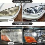 Car Dr 1pc Bottle Universal Car HeadLight Restoration Cream - Ultimate Solution to All HeadLamp Problem (30g*2 + 2Blue Sponge) - image 3