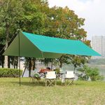 product_image_name-Generic-3*3m Waterproof Tarpaulin Canvas Outdoor Canopy/camping Tent-1