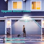 product_image_name-addigoes-Solar Lights for Outside, 4600Lum 234 LED Solar Lights Outdoor, Motion Sensor Dusk to Dawn Solar Powered Security Flood Light, Split 16.5ft Cable for Wall Shed Garden -5