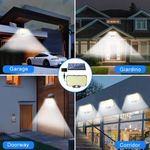 product_image_name-addigoes-Solar Lights for Outside, 4600Lum 234 LED Solar Lights Outdoor, Motion Sensor Dusk to Dawn Solar Powered Security Flood Light, Split 16.5ft Cable for Wall Shed Garden -8