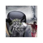 product_image_name-White Label-Karate Sanda Taekwondo Boxing Gloves Finger Hand Protection PU Mittens, 8oz - Black-3