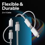 Apple Life  USB-C to Type-C and Lightning 60W Charge cable - image 2