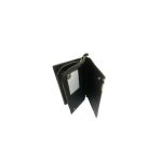 product_image_name-White Label-Executive Long Leather Wallet - Black-2