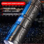 product_image_name-Generic-Flashlight strong light rechargeable home outdoor portable long-range super bright LED-1