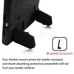 Generic For  iPad Mini 5 / 4 / 3 / 2 / 1 Sparrow Style EVA Children's Flat Anti Falling Protective Shell(Black) - image 3