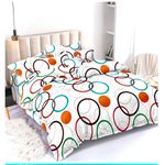 Spice Bedsheets Kingsize Bedsheet-4 piece-Multicolored 