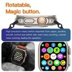 product_image_name-Generic-S9 Ultra2 MAX 2.3" IPS HD Full Touch Screen Smart Bluetooth Call Smartwatch-4