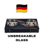 product_image_name-Generic-Unbreakable Glass Counter Top 2 in 1 Automatic Gas Stove - Black-2